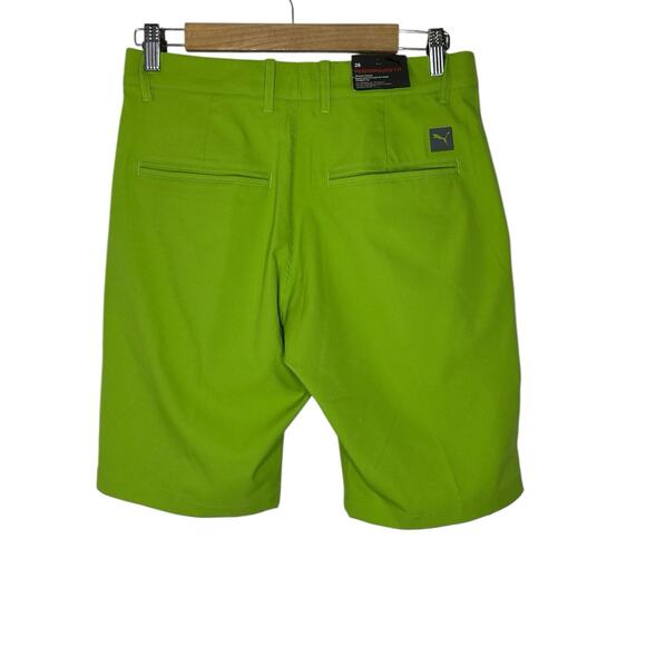 NWT Puma Golf Mens Jackpot Shorts 28 UPF 50+ Performance Fit 10” Inseam Greenery - Picture 5 of 13